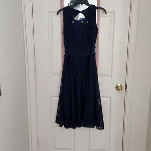 Danny & Nicole Navy Floral Dress Size 6